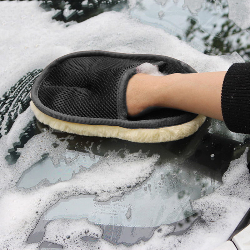 Ultra-Soft Car Cleaning Glove - Scracth-Free Detailing Mitt