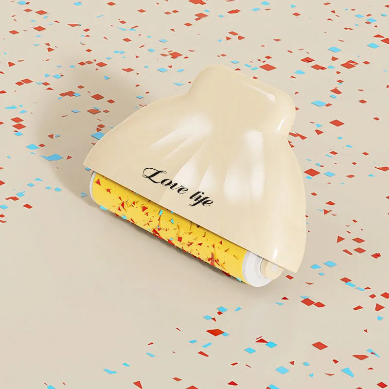 Reusable Lint Roller for Clothing Portable Washable Pellet Fluff Lint Remover Pet Hair Remover Office Use