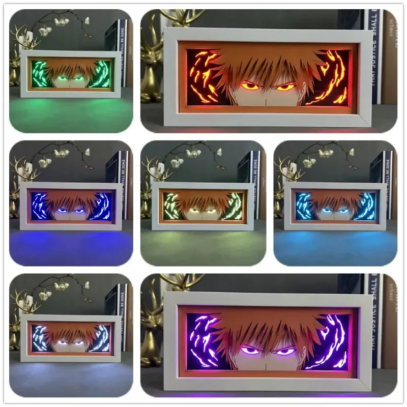 BLEACH Anime Led Paper Carving Lamp