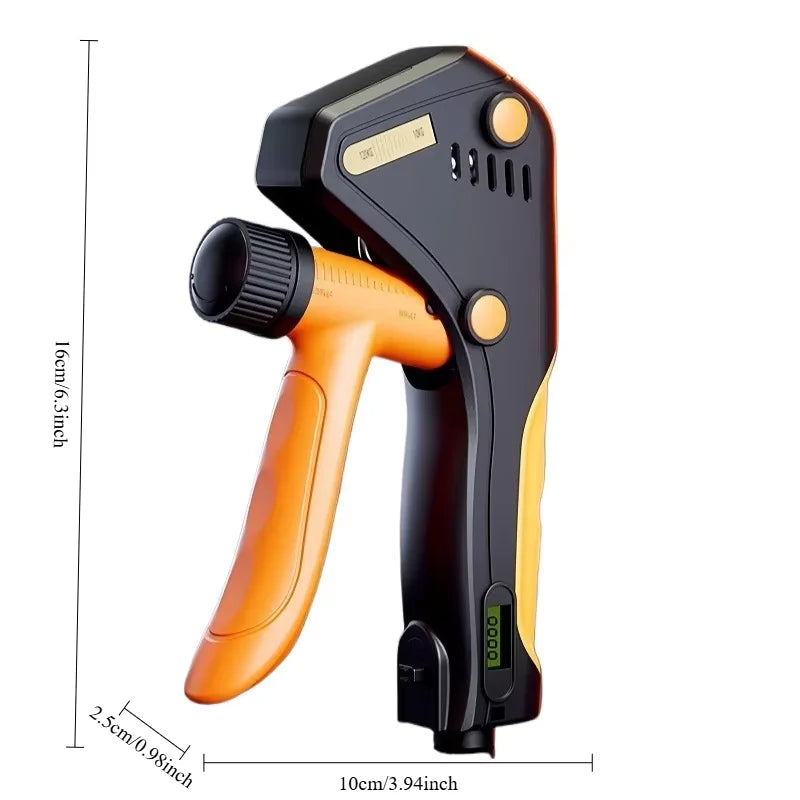 Adjustable Hand Grip Strengthener 10–120KG – Forearm, Wrist & Finger Trainer