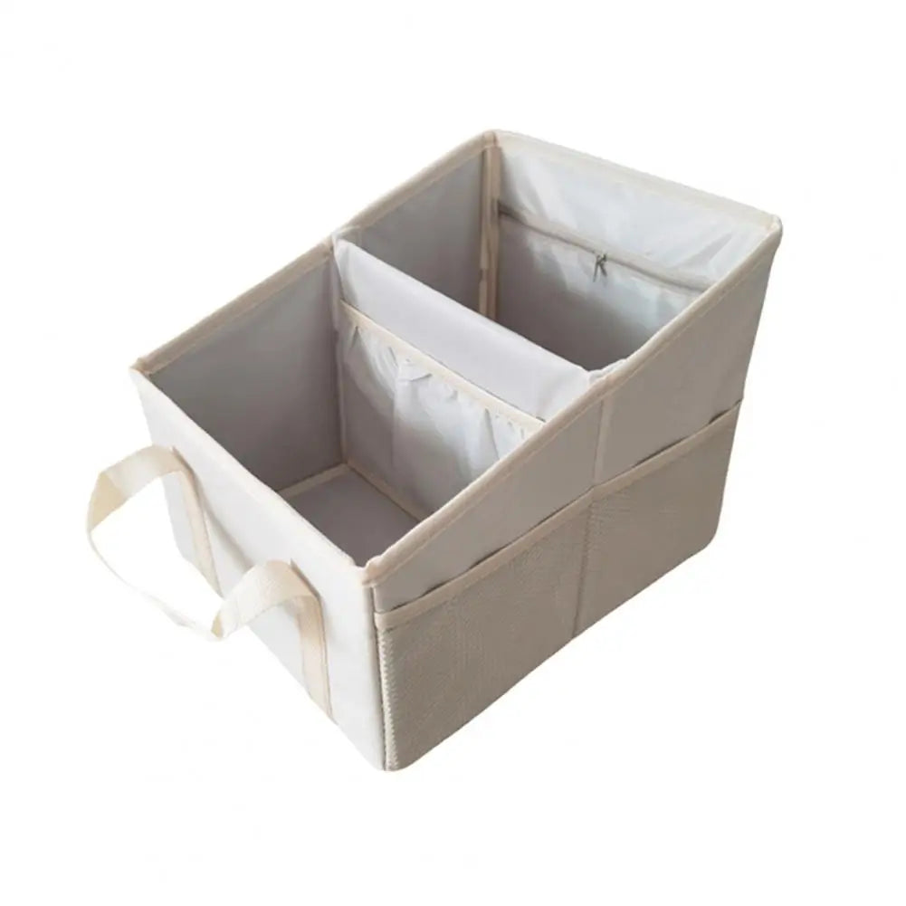 📋 Title:
Foldable Car Trunk Organizer | Multi-Pocket Large Storage Box | Save Space Seat Organizer Bin with Adjustable Straps