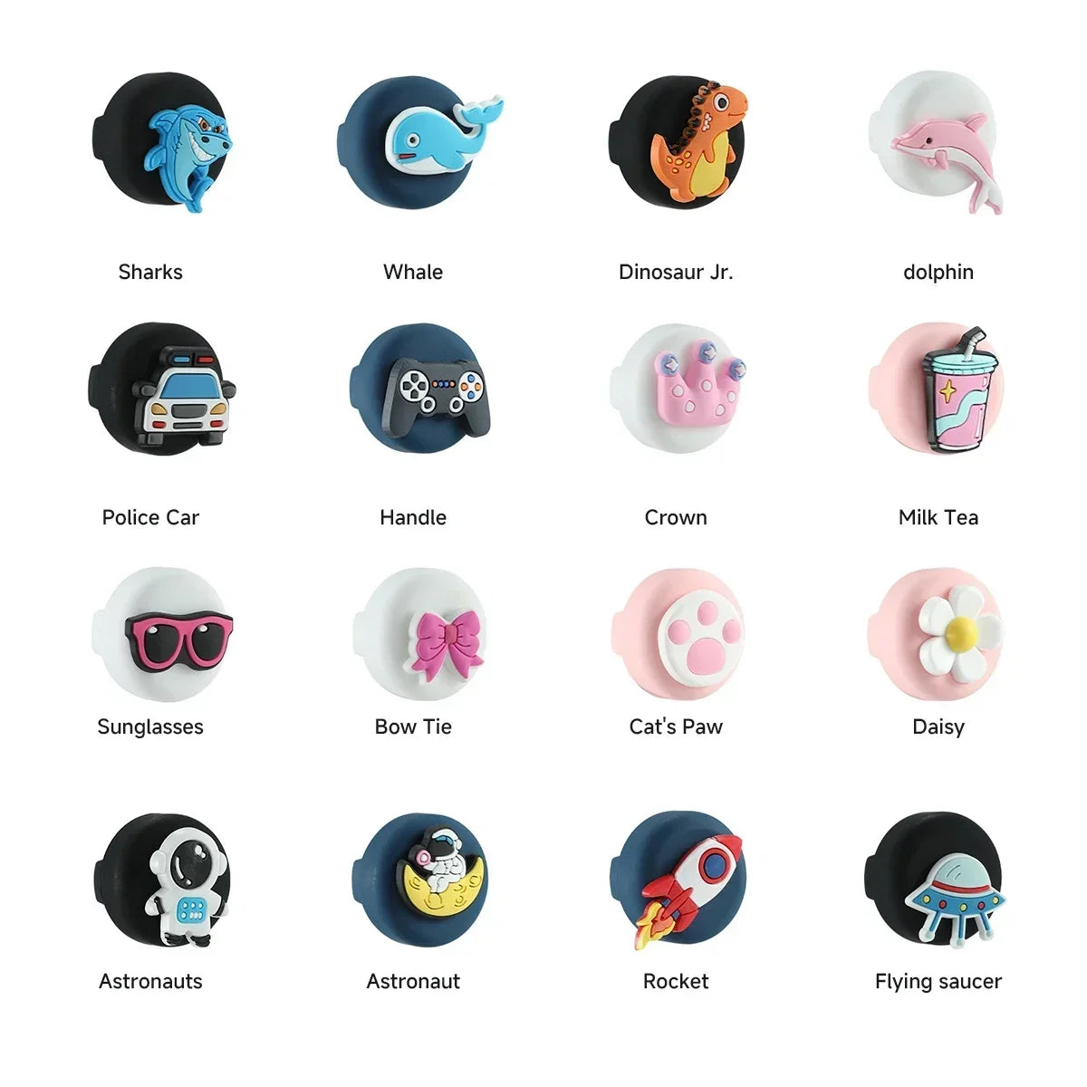 Kids Waterproof AirTag Shoelace Holder – Hidden GPS Tracker Case with Cute Cartoon Design