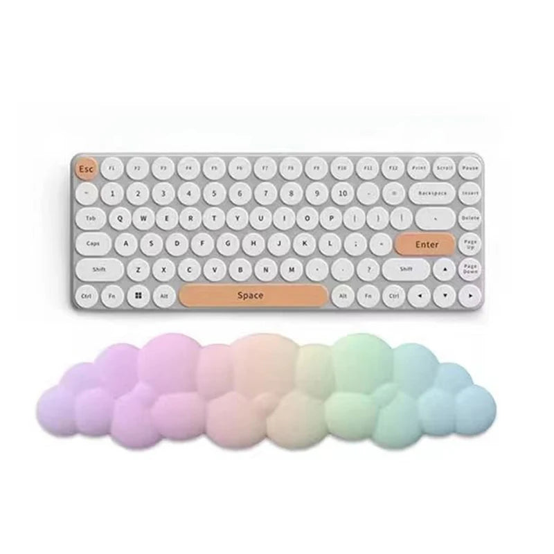 Cloud Wrist Rest Set for Keyboard & Mouse – Ergonomic Soft Support for Comfortable Typing & Gaming