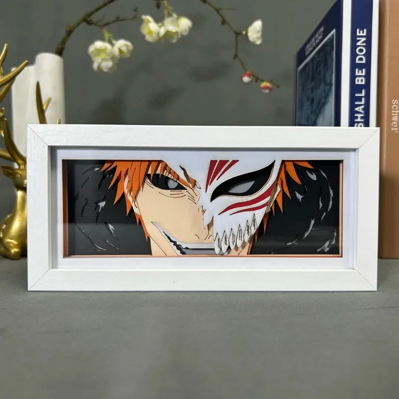 BLEACH Anime Led Paper Carving Lamp