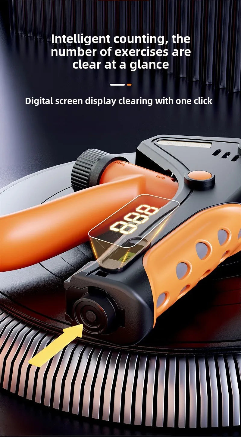 Adjustable Hand Grip Strengthener 10–120KG – Forearm, Wrist & Finger Trainer